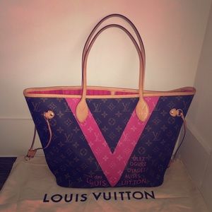Special Edition 2015 Neverfull MM in pink